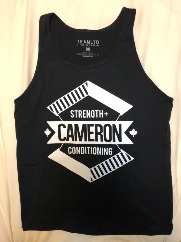 Cameron Strength &amp; Conditioning Tank Top LTD 2019